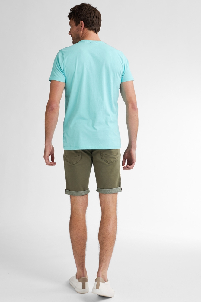 LOGO T SHIRT WINDWARD M ROS TSR002 5180 AQUA